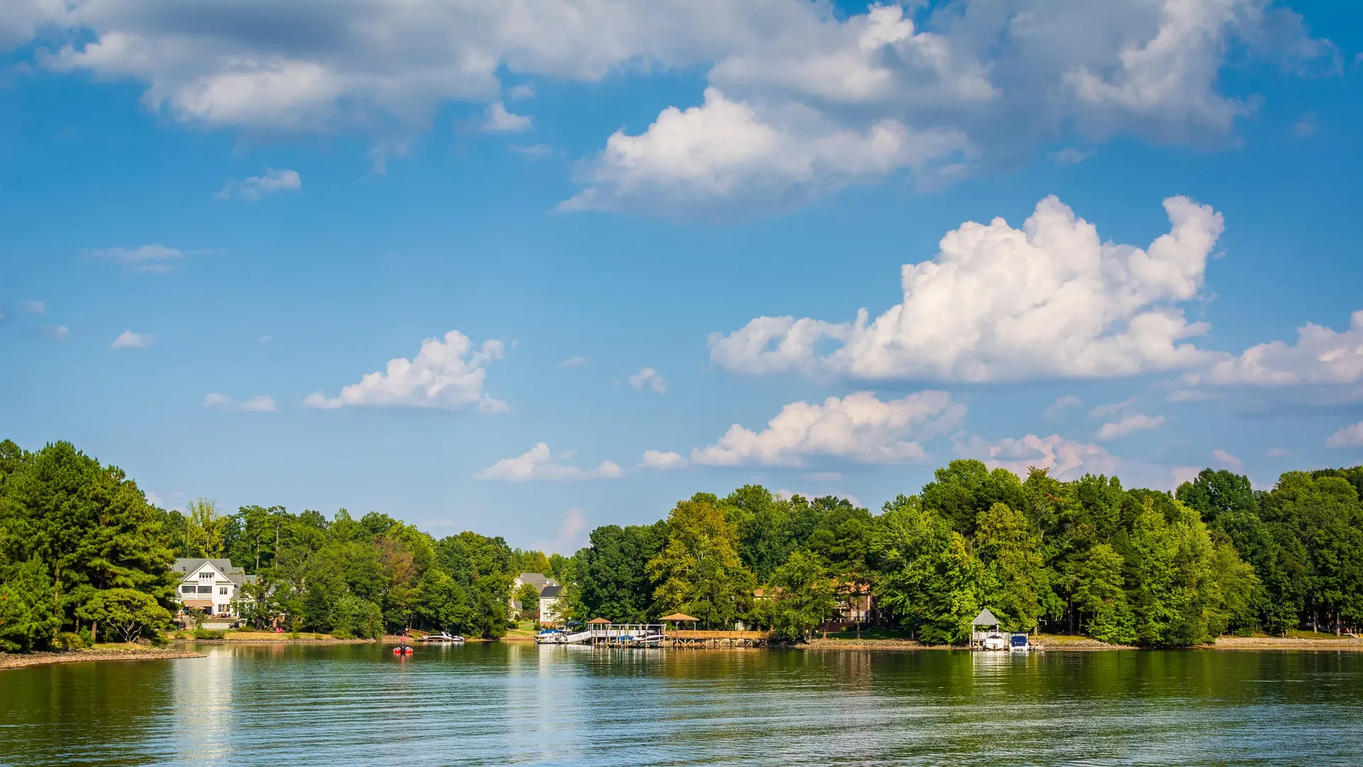 Lake Norman near Huntersville, north of Charlotte